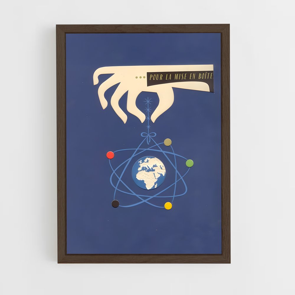 Poster Atomic radieux âge – affiche Espace rétro (vue 5)